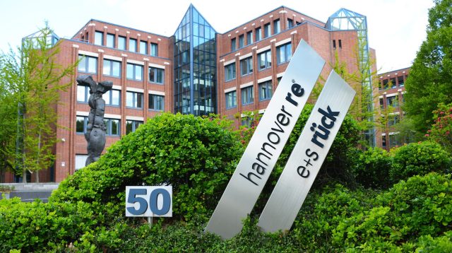 Hauptsitz der Hannover Rück in Hannover, Deutschland