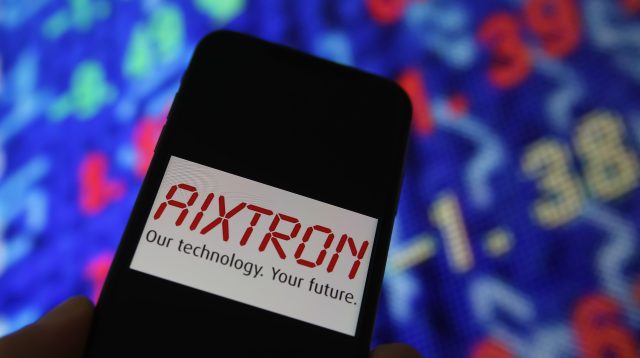 Logo-Schriftzug von Aixtron