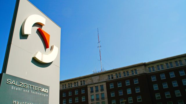 Bürogebäude der Salzgitter AG in Salzgitter, Deutschland