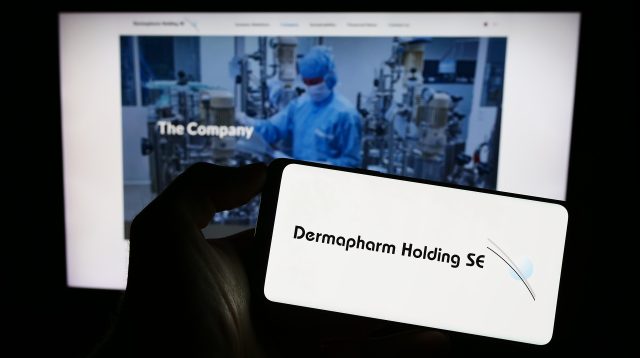 Das Logo der Dermapharm AG