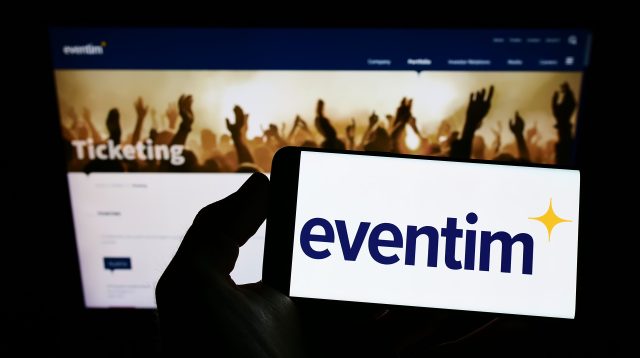 Logo von CTS Eventim, Dienstleister in der Unterhaltungsbranche