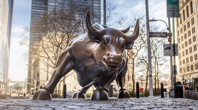 Wall Street in New York