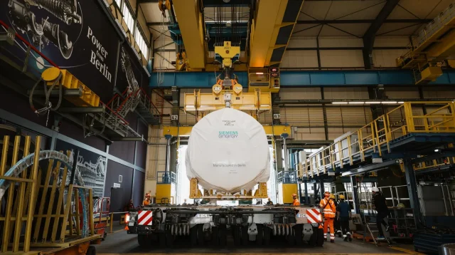 SGT-9000HL-Gasturbine © Siemens Energy
