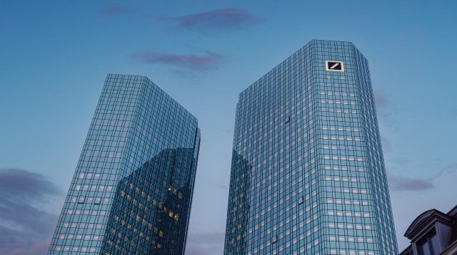 Deutsche Bank Towers in Frankfurt