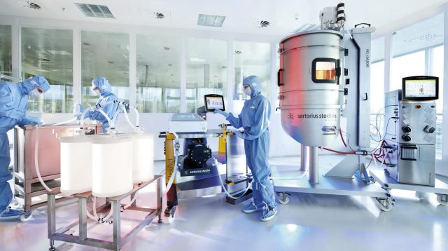 Sartorius rüstet die Reinräume von Biotechnologieunternehmen aus