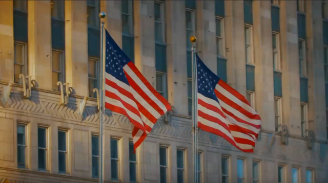USA-Flaggen