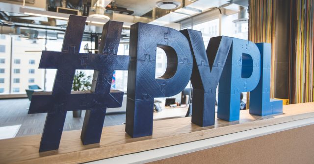 Paypal-Hashtag in New York City.