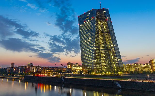 EZB-Hauptsitz in Frankfurt am Main