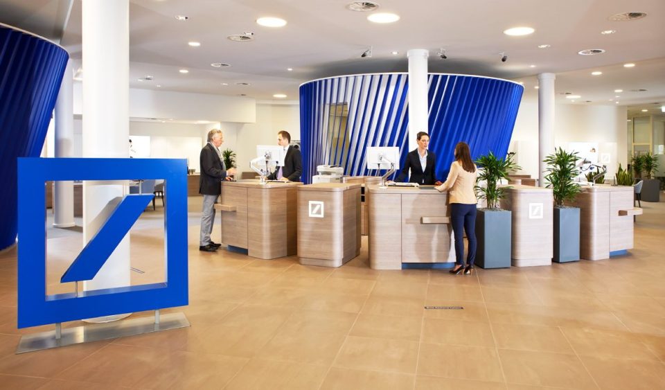 Konzeptfiliale der Deutschen Bank