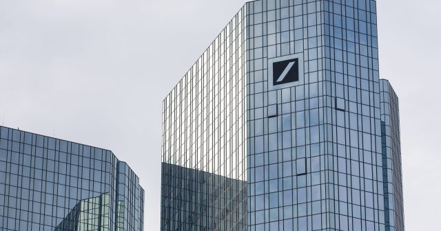 Die Deutsche Bank in Frankfurt am Main, Deutschland
