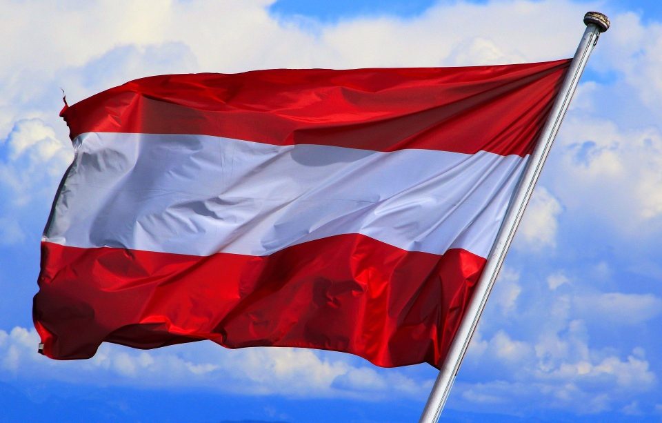 Die österreichische Flagge