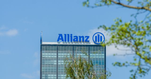 Der Allianzkomplex in Alt-Treptow, Berlin, Deutschland