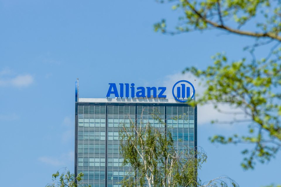 Der Allianzkomplex in Alt-Treptow, Berlin, Deutschland