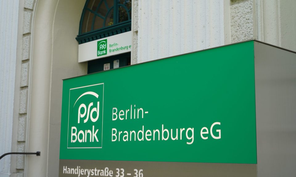 Die ehemalige PSD Bank Berlin-Brandenburg wurde mittlerweile von der BBBank geschluckt.