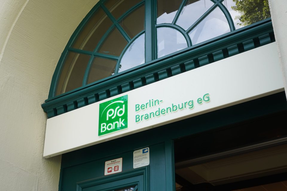 Die ehemalige PSD Bank Berlin-Brandenburg wurde mittlerweile von der BBBank geschluckt.