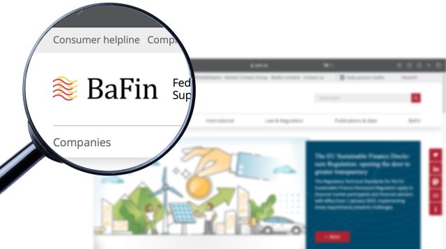 BaFin Homepage
