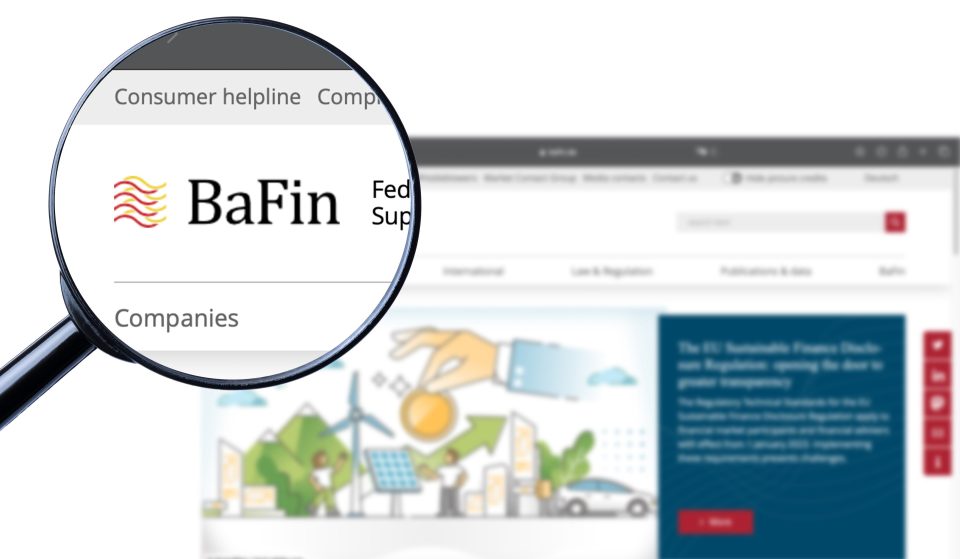 BaFin Homepage