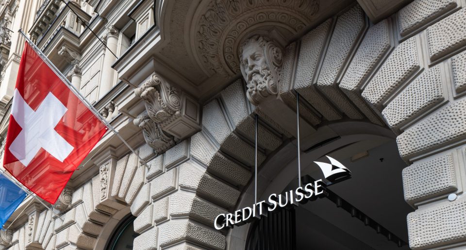 Credit Suisse in Zürich, Schweiz