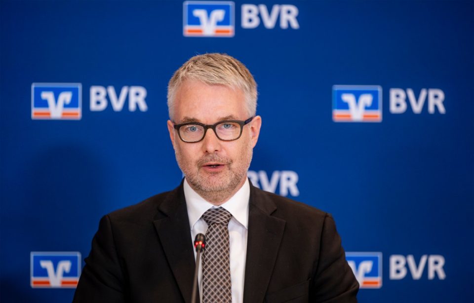 Bundesverband der Deutschen Volksbanken und Raiffeisenbanken (BVR)-Vorstand Daniel Quinten