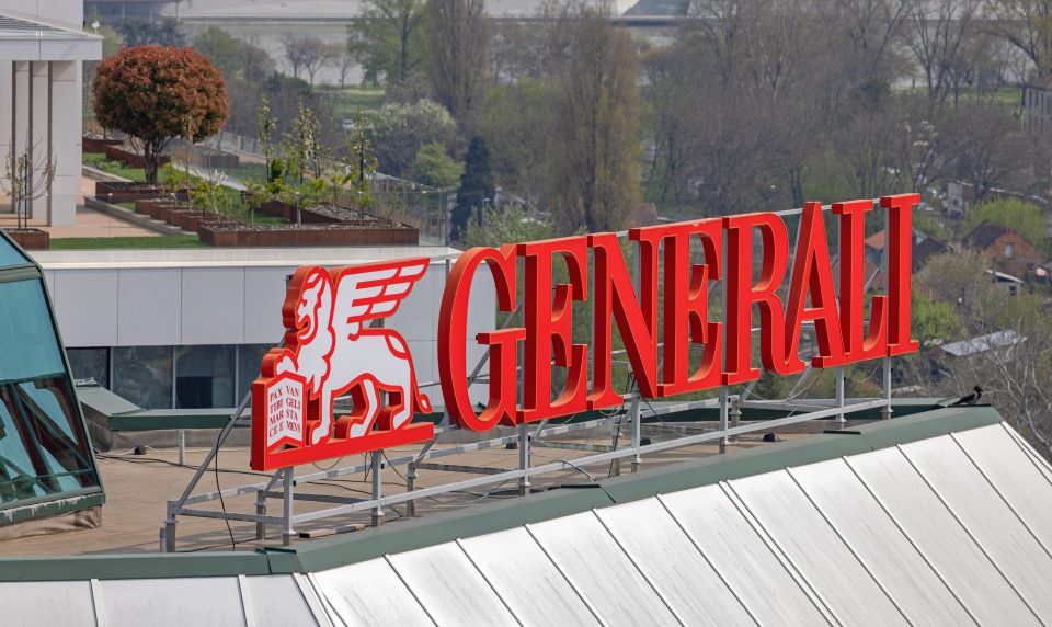 Generali Zeichen in Belgrad