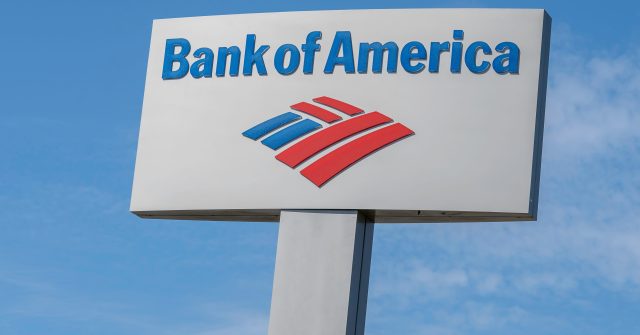 Bank of America Schild in Buffalo, New York
