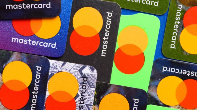 Kreditkarten von Mastercard.
