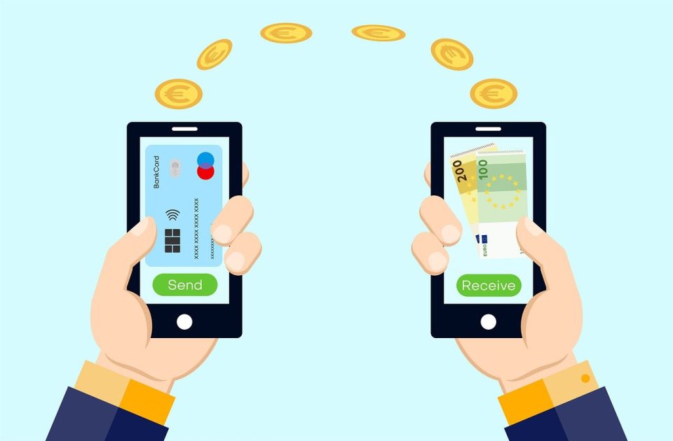 Geldtransfer über Online-Banking