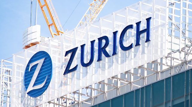 Zurich Versicherung Logo in Auckland / Neuseeland