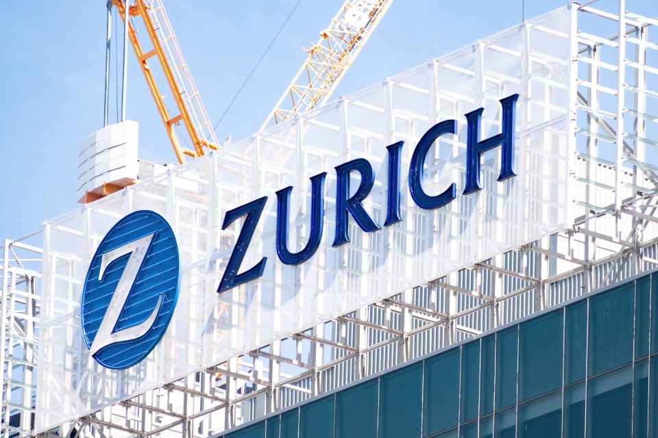 Zurich Versicherung Logo in Auckland / Neuseeland