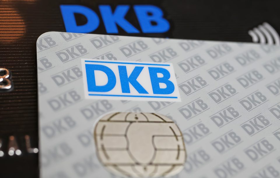 Nahaufnahme von DKB Karten