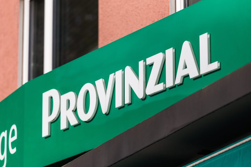 Provinzial Schild in Dortmund