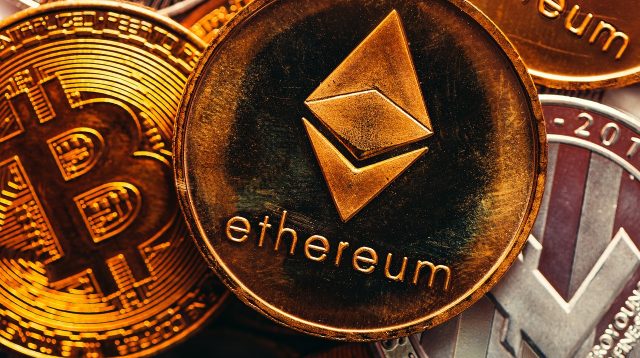 Kryptowährungen Ethereum und Bitcoin