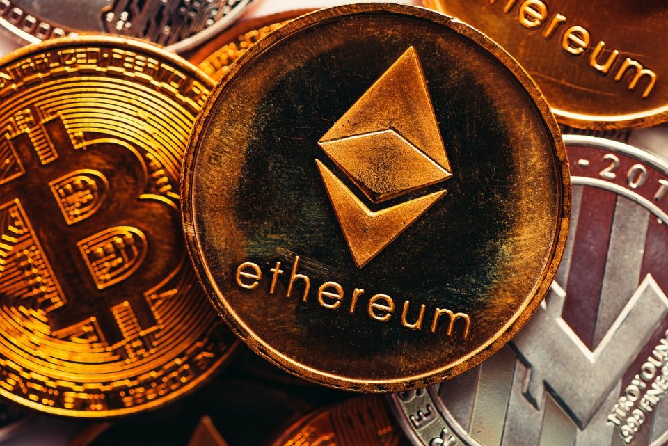 Kryptowährungen Ethereum und Bitcoin