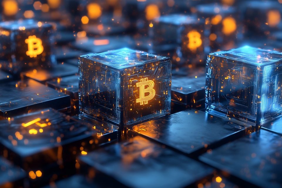 Bitcoin auf der Blockchain