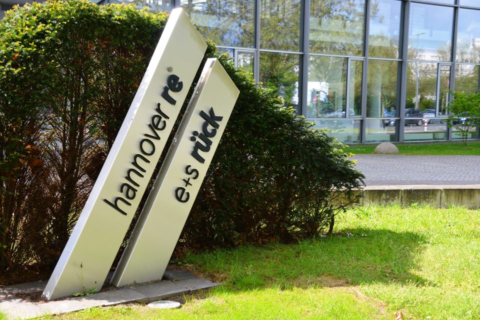 Hauptsitz der Hannover Rück in Hannover, Deutschland