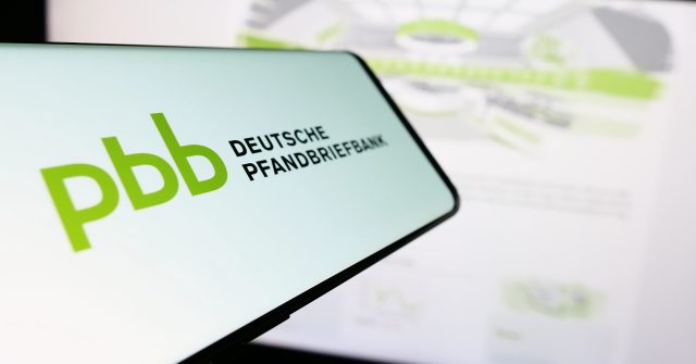 Das Logo der Deutschen Pfandbriefbank AG