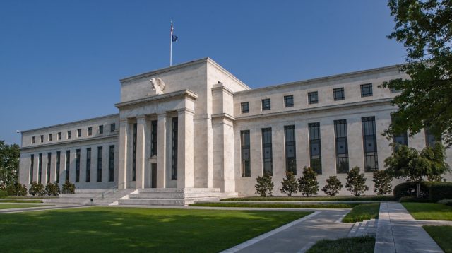 Hauptsitz der Fed in Washington D.C., USA