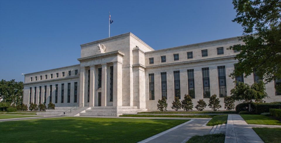 Hauptsitz der Fed in Washington D.C., USA