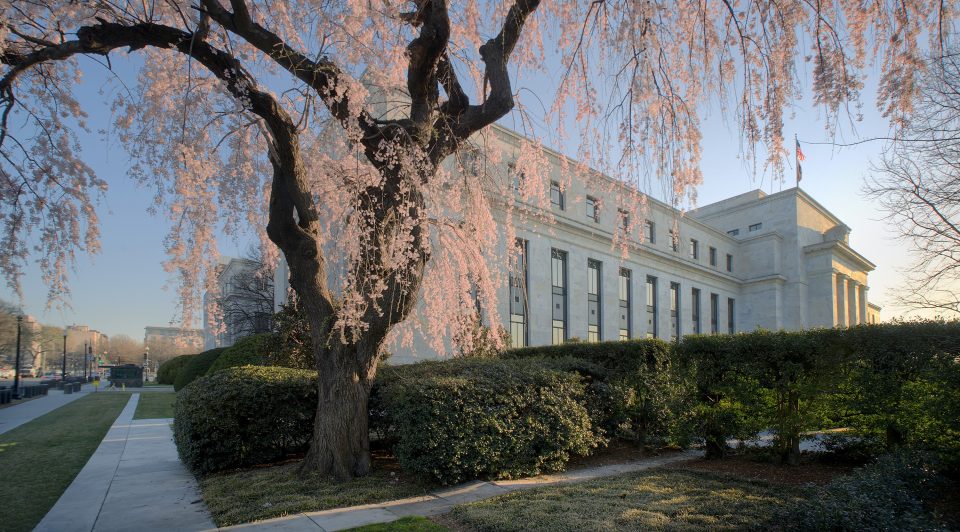 Hauptsitz der Fed in Washington D.C., USA