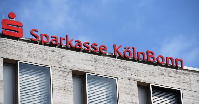 Das Logo der Sparkasse KölnBonn in Bonn, Deutschland