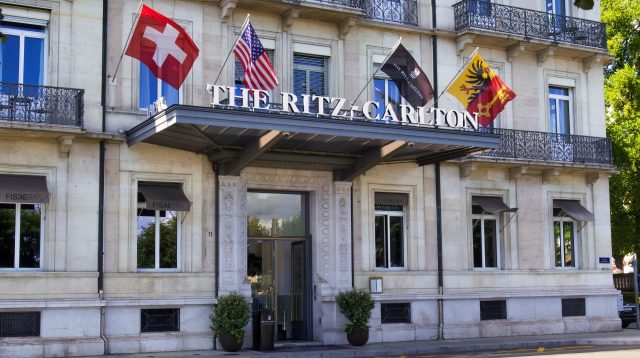 Ritz-Carlton Hotel in Genf, Schweiz