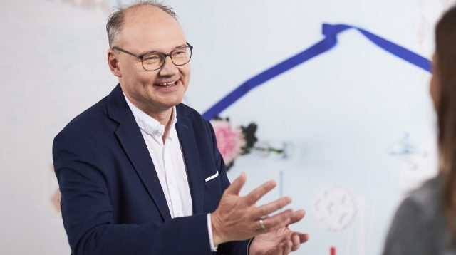 Martin Beyer:
Vorstandssprecher, Arbeitsdirektor, Corporate Services