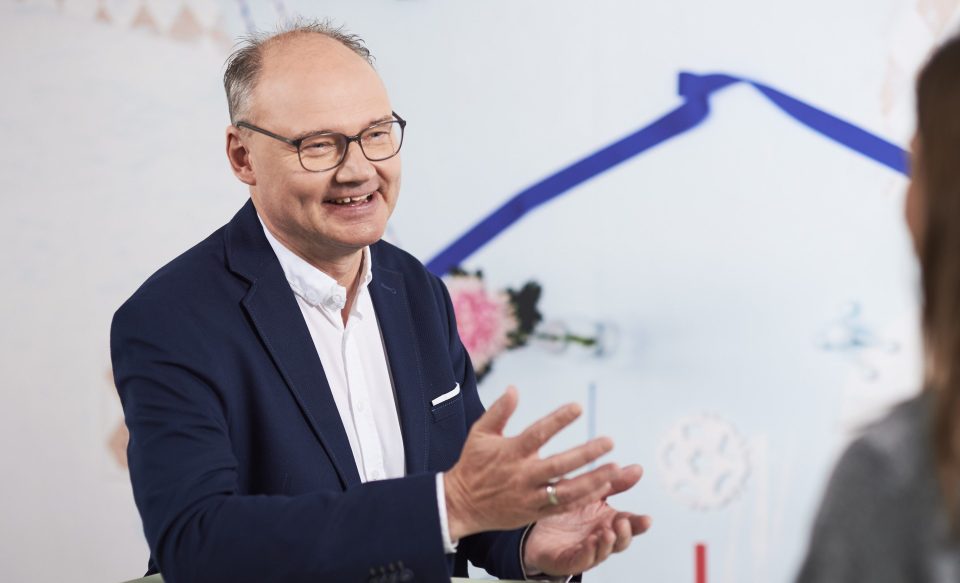 Martin Beyer:
Vorstandssprecher, Arbeitsdirektor, Corporate Services