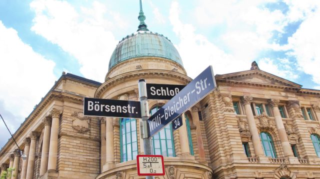 Börsenstraße in Stuttgart