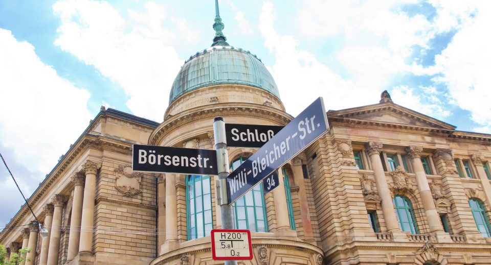 Börsenstraße in Stuttgart