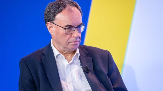 Andrew Bailey, Chef des Financial Stability Board (FSB)