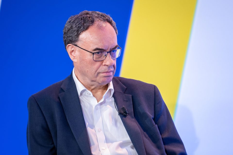 Andrew Bailey, Chef des Financial Stability Board (FSB)