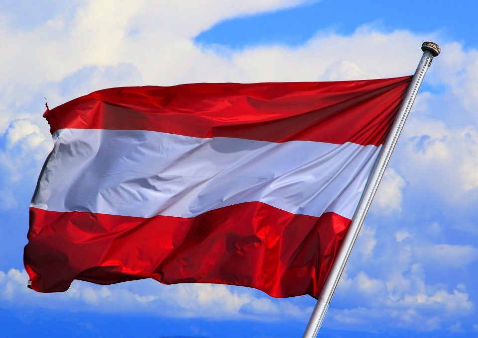 Österreich Flagge