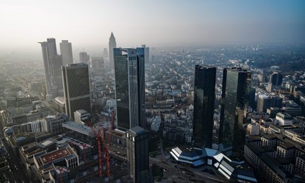 Frankfurter Skyline.