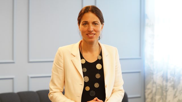 Annika Obermayer, Leiterin des Geschäftsbereich Komposit bei der Bayerischen.